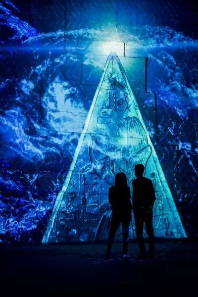 Les soirées des Carrières: les Intégrales, Immersive Ausstellung in Les Baux-de-Provence